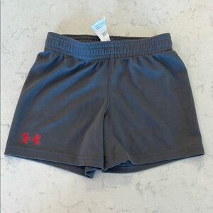 Under Armour Toddler Boys Gray Athletic Shorts